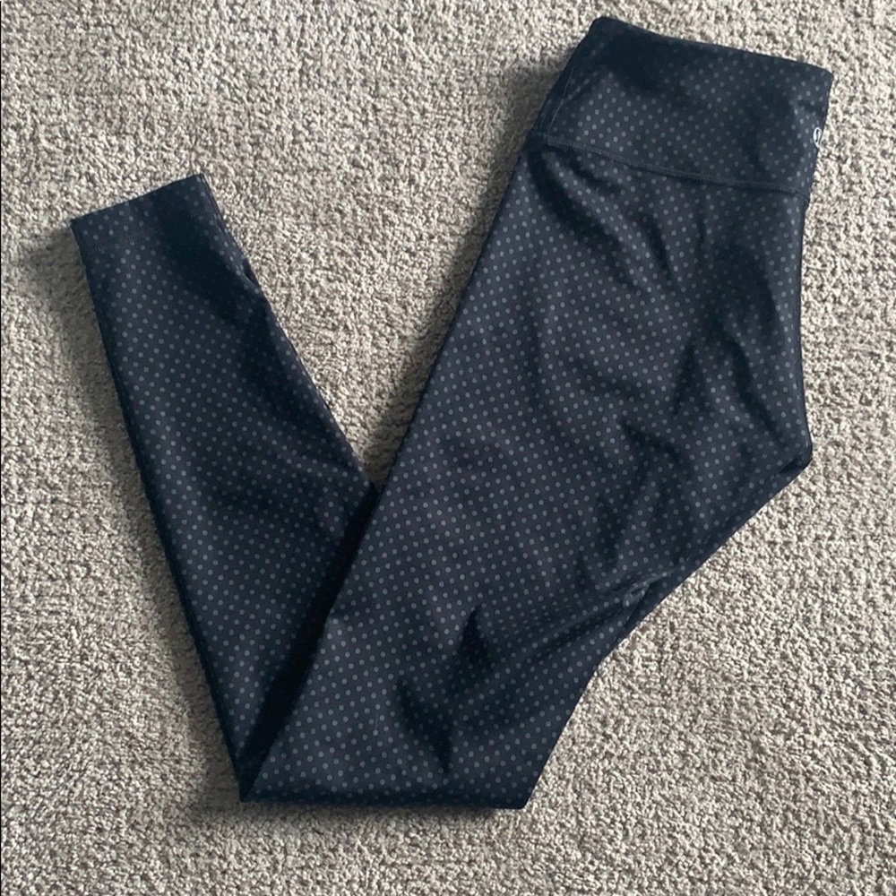 Lululemon night dot black leggings